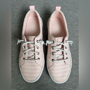 Sperry SeaCycled™ Crest Vibe Striped Textile Women's Sneaker SIZE 7.5